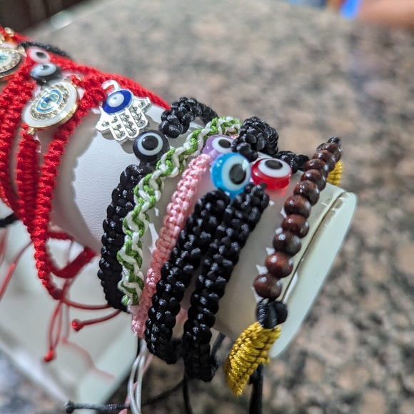 Whole Sale Evil Eye Protection Bracelets - Picture 7 of 13